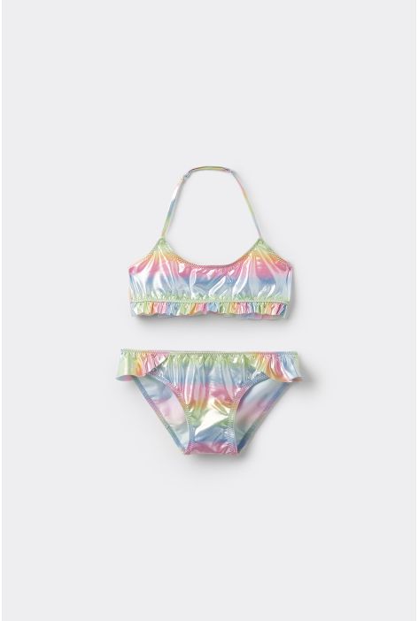 Maillot De Bain Deux Pièces Fille Multicolor Mermaid Multicolore