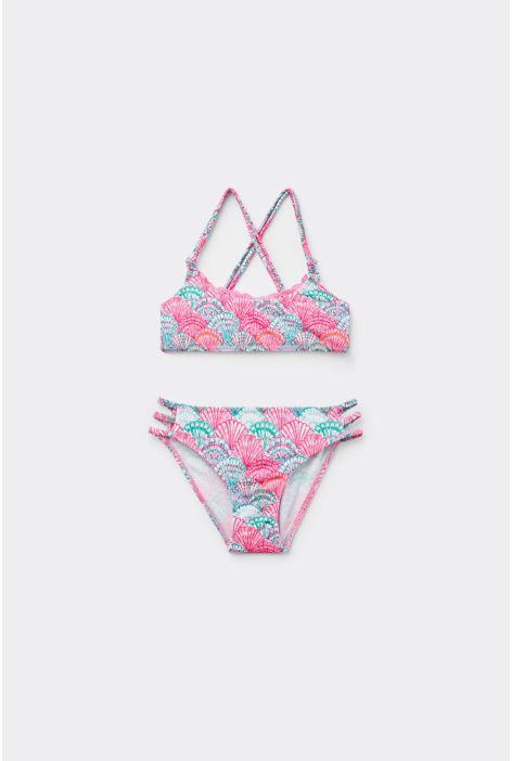 Maillot De Bain Deux Pièces Fille Mermaid Shells