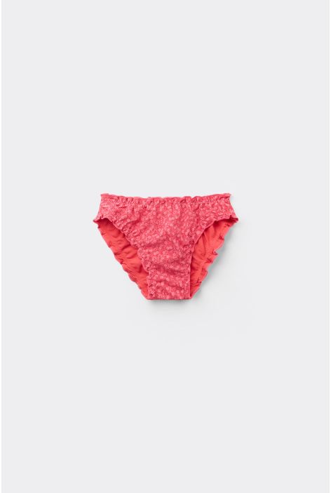 Bas De Maillot Fille Flowers Bouquet Rouge