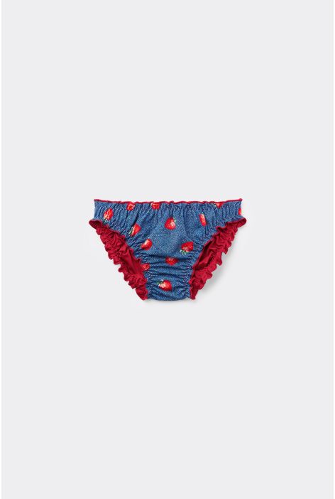 Bas De Maillot Fille Strawberries