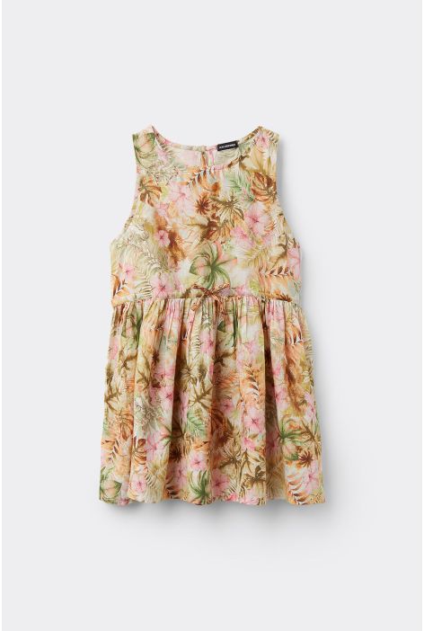 Robe Fille Multicolore