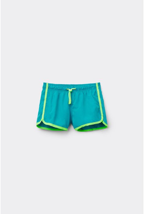 Short De Bain Sport Garçon Ibiza Bleu Ciel