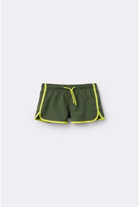 Short De Bain Sport Garçon Ibiza Vert