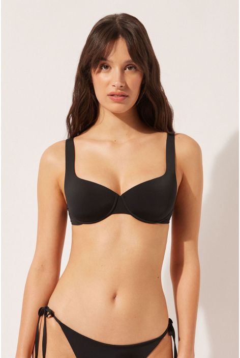 Haut De Maillot De Bain Balconnet Noir