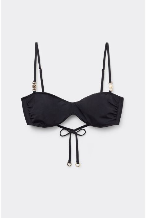 Haut De Maillot Brassière Minimal Fit Noir