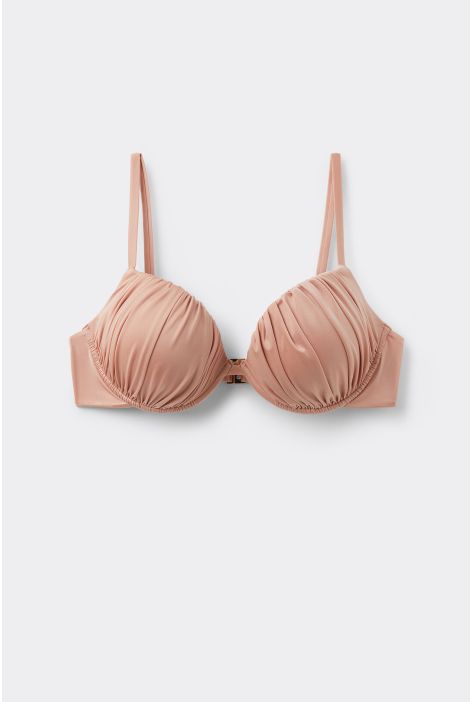 Haut De Maillot Push-up Shiny Satin