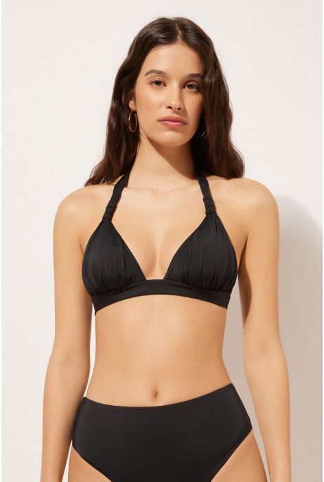 Haut De Maillot Triangle Scultura Noir