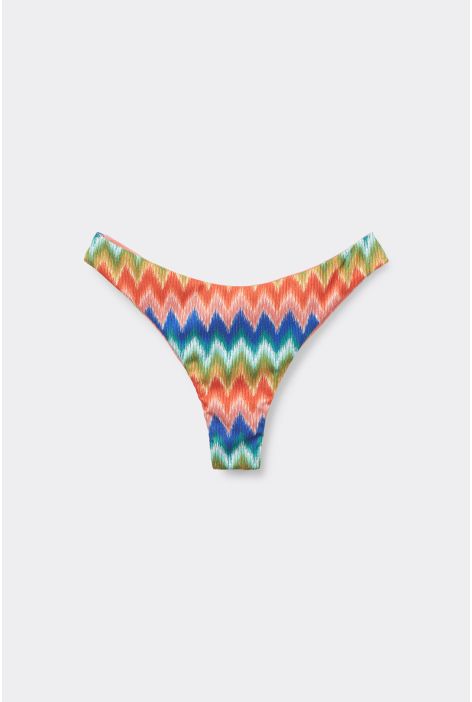 Bas De Maillot Brésilien Elegant Chevron