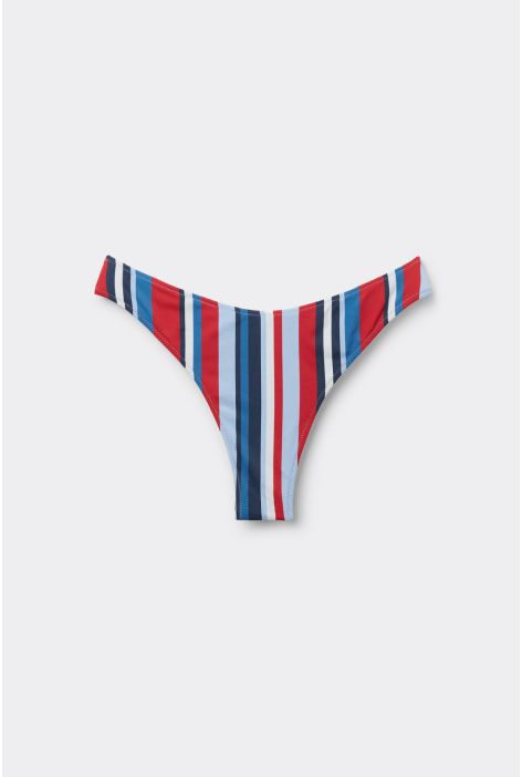 Bas De Maillot Brésilien Nautical Stripes