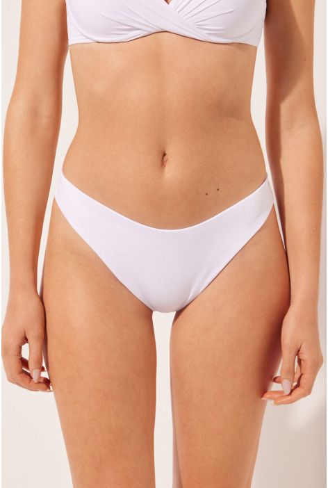 Bas De Maillot De Bain Brésilien Indonesia Blanc