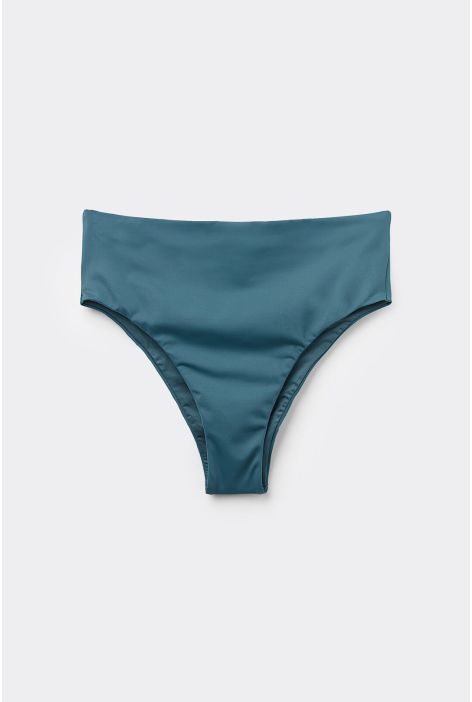 Bas De Maillot Brésilien Taille Haute Scultura Bleu