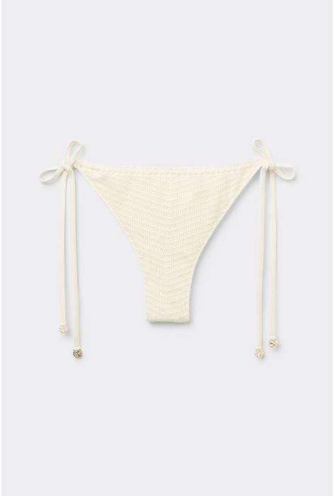 Bas De Maillot Brésilien À Lanières Classic Crochet