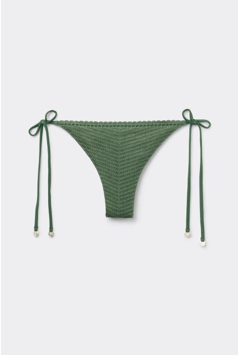 Bas De Maillot Brésilien À Lanières Classic Crochet