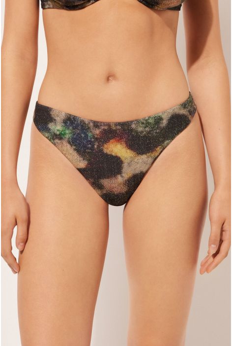 Bas De Maillot Sparkling Camouflage Multicolore