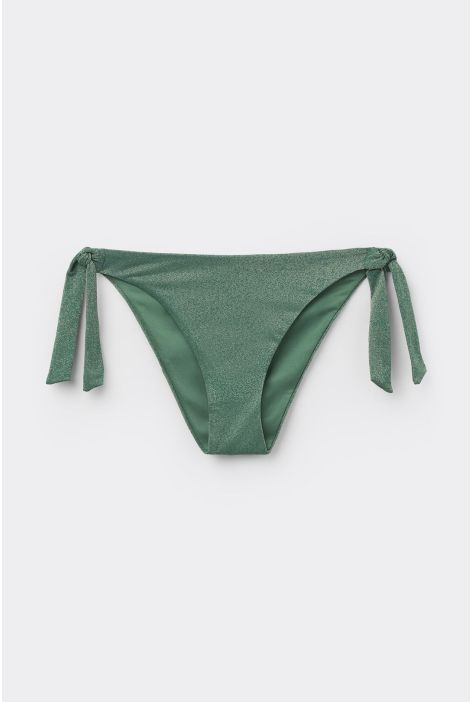 Bas De Maillot Avec Nœuds Golden Gleam Vert