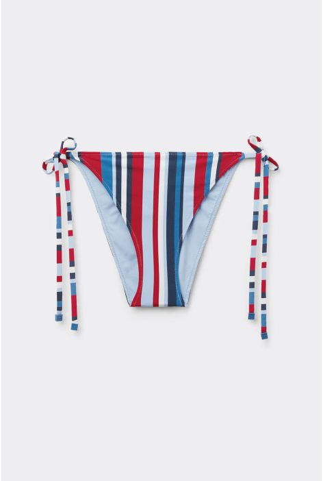 Bas De Maillot À Lanières Nautical Stripes