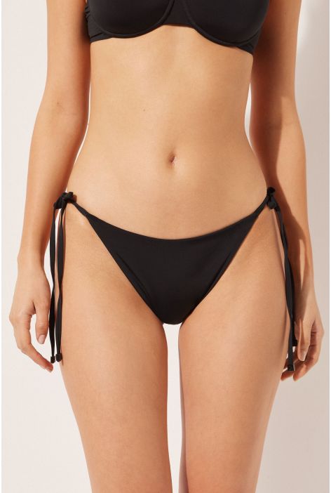 Bas De Maillot À Lanières Indonesia Noir