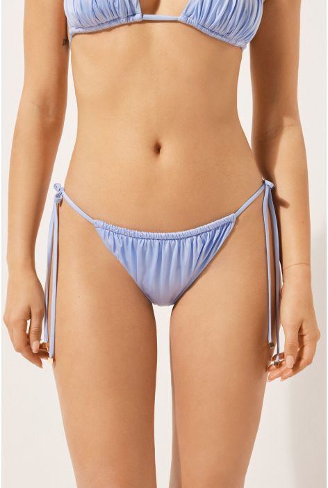 String De Bain Shiny Satin Bleu Ciel