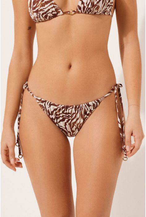 String De Bain Brown Zebra Marron