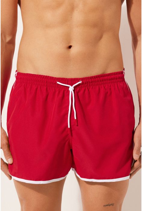 Short De Bain Sport Homme Ibiza Rouge