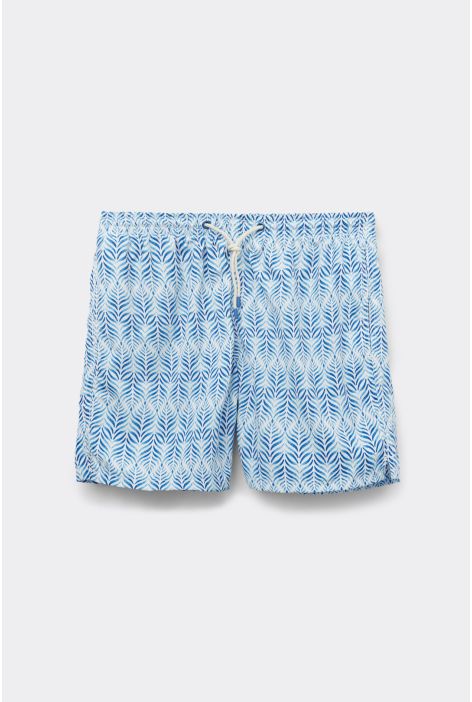 Short De Bain Fantaisie Homme Formentera Bleu