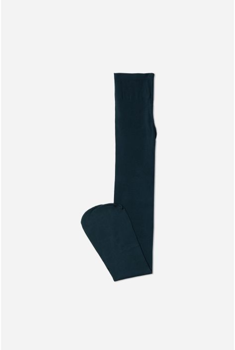 Collant 50 deniers Toucher Doux Pour Fille Bleu