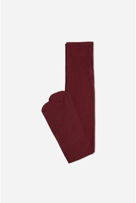 Collant 50 deniers Toucher Doux Pour Fille Bordeaux
