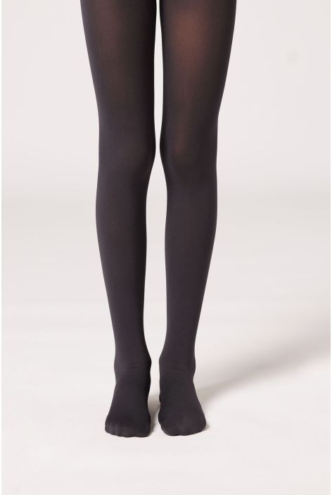 Collant 50 deniers Toucher Doux Pour Fille Noir