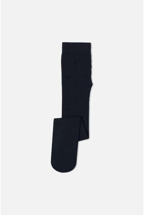 Collant En Coton Pour Fille Bleu