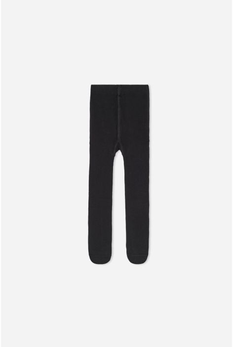 Collant En Coton Pour Bébé Noir