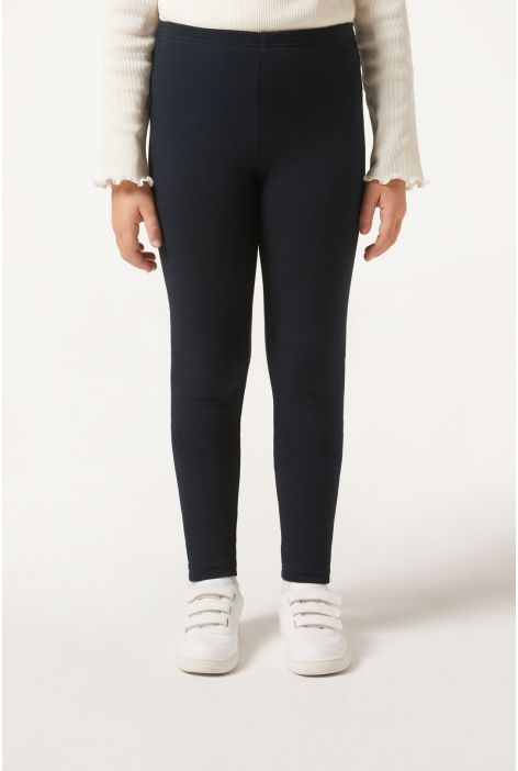 Legging Thermique Pour Fille Bleu