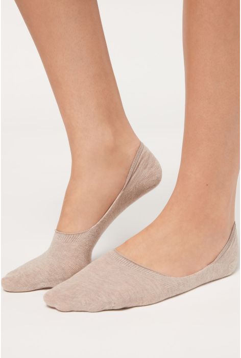 Chaussettes Invisibles En Coton Naturel