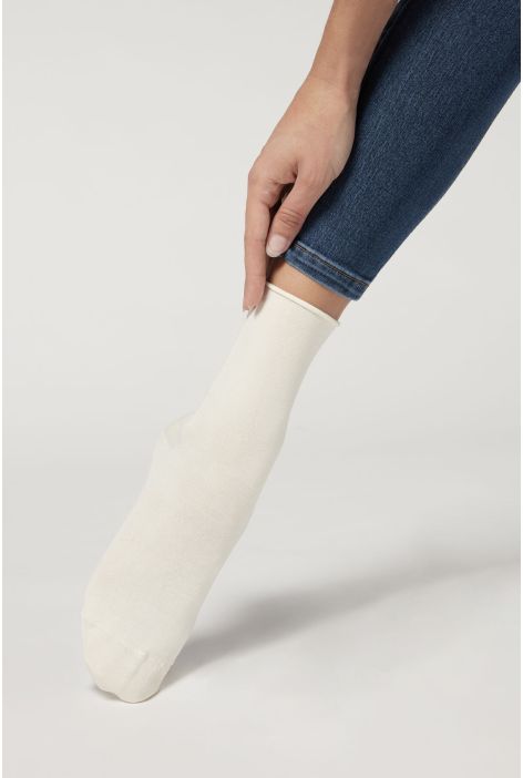 Chaussettes Courtes Avec Cachemire Naturel