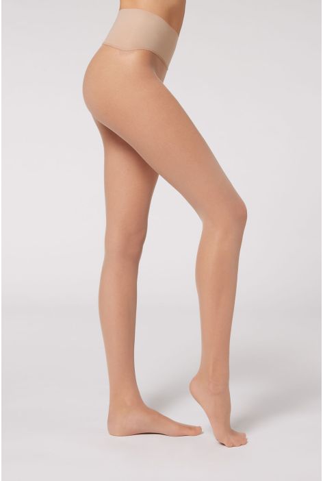 Collants Transparents 20 Deniers Invisibles Naturel