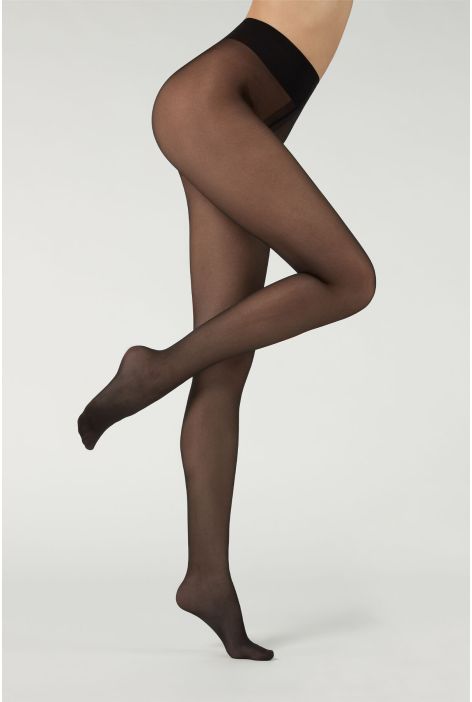 Collant Transparent 40 Deniers Noir