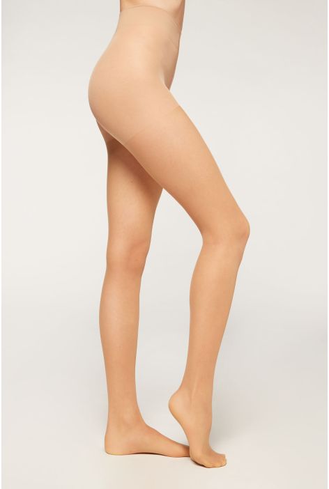 Action Collant Voile 40 Deniers Effet Jambes Légères Naturel