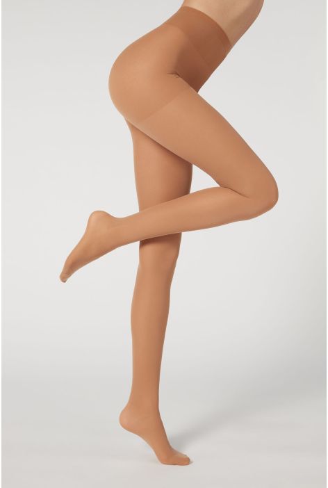 Action Collant Voile 40 Deniers Effet Jambes Légères Naturel