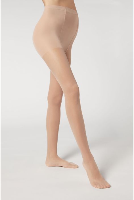 Maternité Collant Voile 30 Deniers Naturel