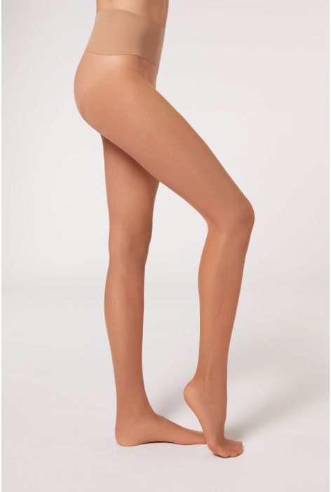 Collants Transparents 20 Deniers Essentiels Invisibles Naturel