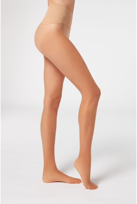 Collants Transparents 20 Deniers Essentiels Invisibles Naturel
