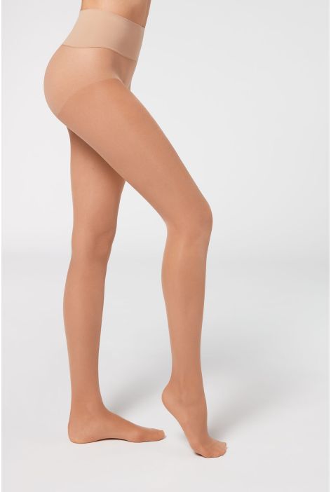 Collants Transparents 40 Deniers Essentiels Invisibles Naturel