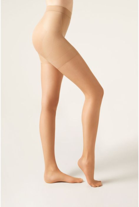 Collant Voile 15 Deniers Strong Sculpt Naturel