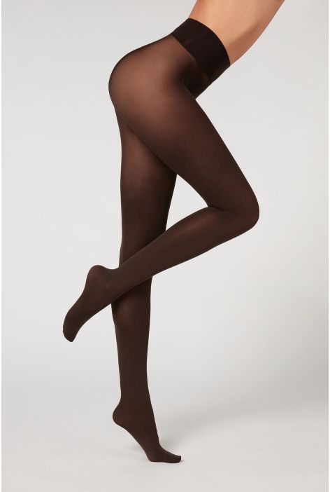Collants 50 Deniers Totalement Invisibles Marron