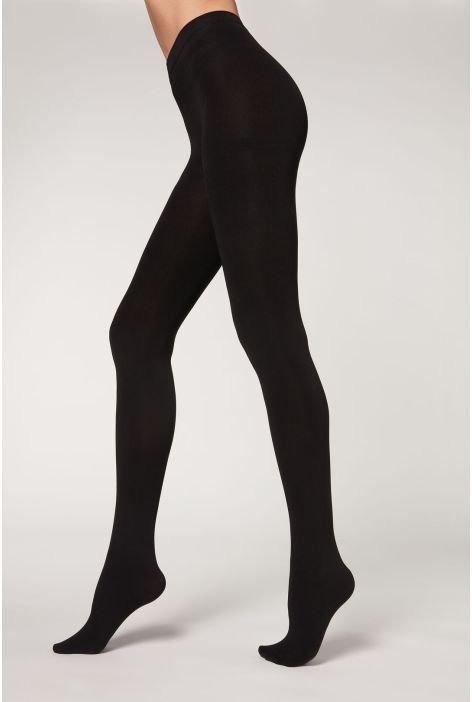 Collant Ultra Thermique Opaque Noir