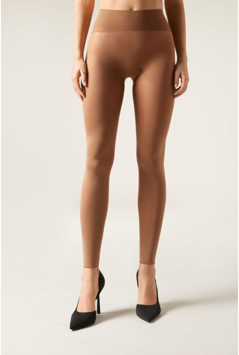 Legging Sans Couture 50 Deniers Naturel