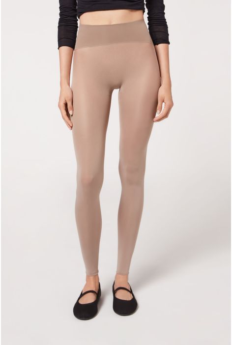 Legging Sans Couture 50 Deniers Naturel