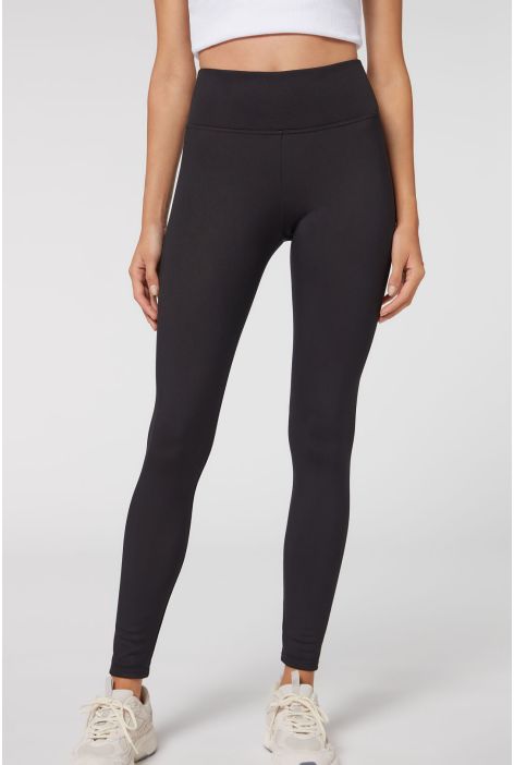 Legging De Sport Thermique Noir