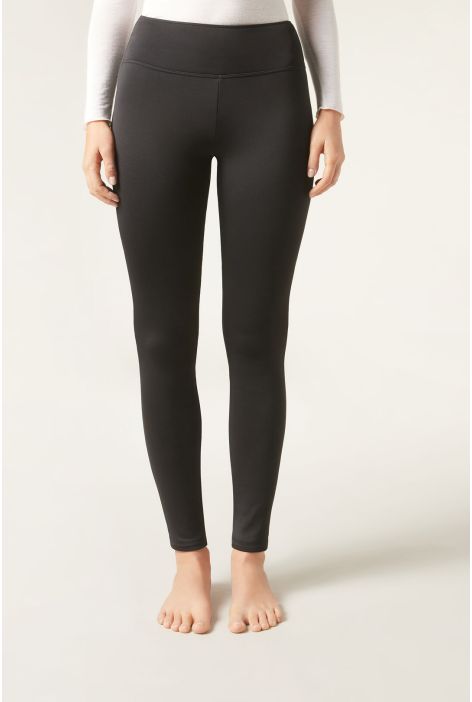 Leggings Polaires Plush Noir