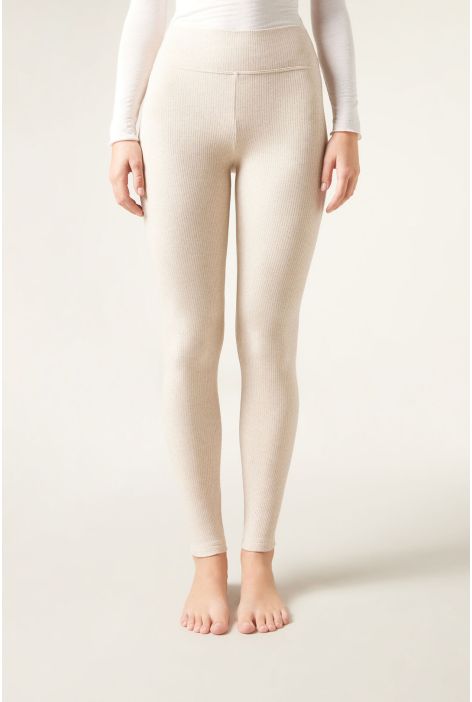 Leggings Avec Cachemire Naturel