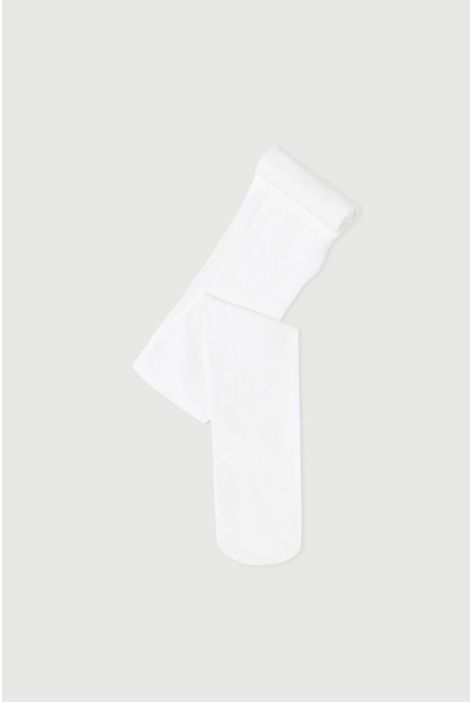 Collant Fille Très Opaque Avec Cachemire Blanc